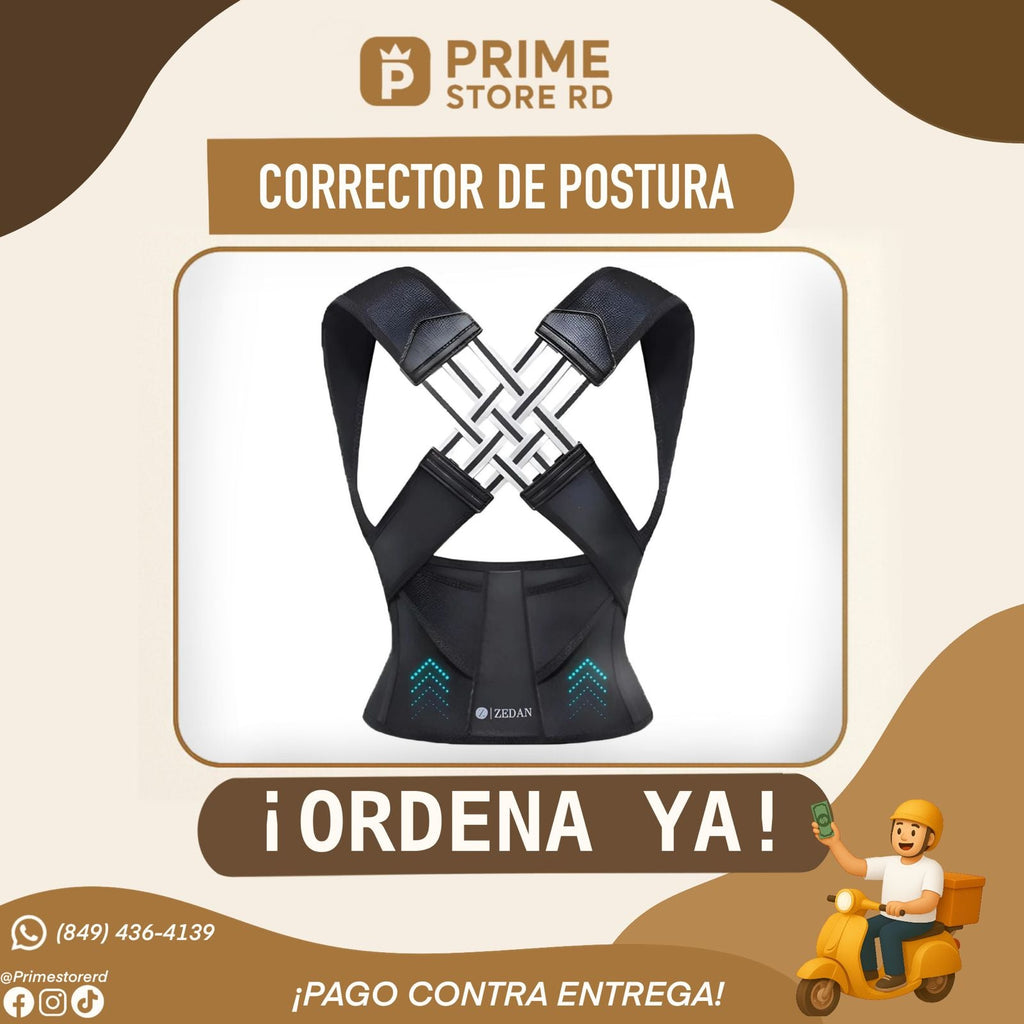 Corrector de Postura Ergonómico Ajustable
